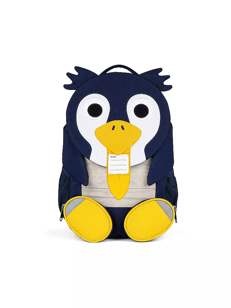 AFFENZAHN | Kinder Rucksack Große Freunde - Pinguin | Azul oscuro