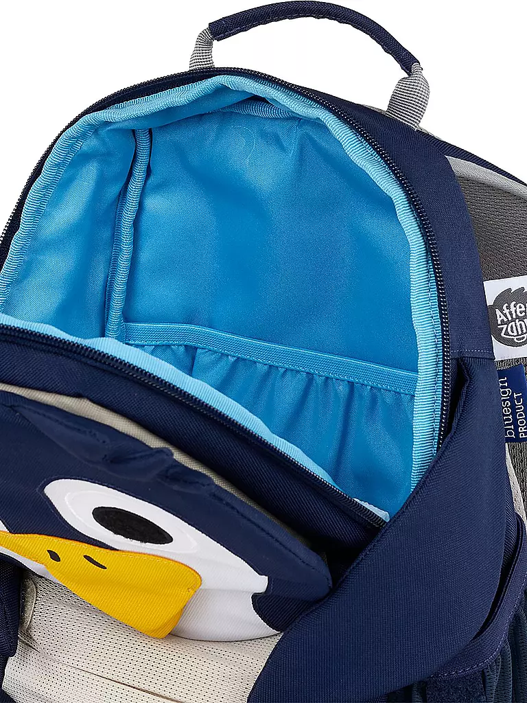 AFFENZAHN | Kinder Rucksack Große Freunde - Pinguin | Azul oscuro