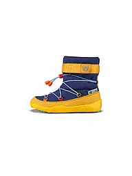 AFFENZAHN | Botas de invierno para niños VEGAN SNOWY Hai | Azul oscuro