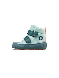 AFFENZAHN | Botas de invierno para niños WOLLE COMFY Koala | Azul claro