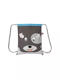 AFFENZAHN | Mochila con cordón Perro | Gris