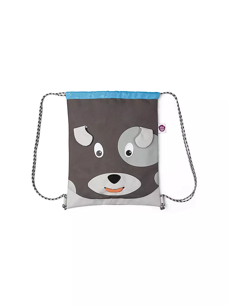 AFFENZAHN | Mochila con cordón Perro | grau