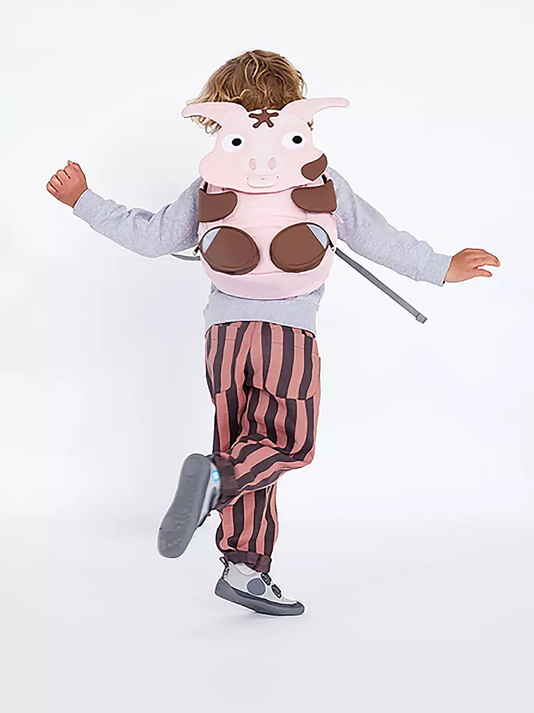 AFFENZAHN | Mochila Infantil Grandes Amigos - Cerdo Tonie | Rosa
