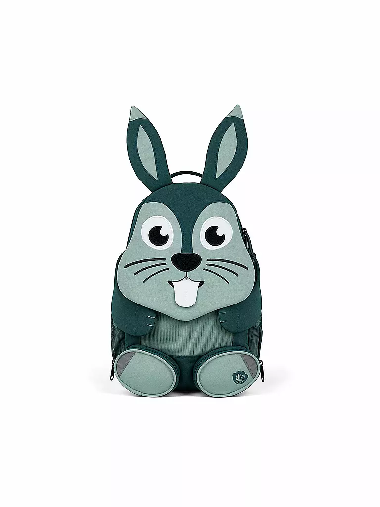 AFFENZAHN | Mochila infantil Grandes Amigos - Conejo | Gris