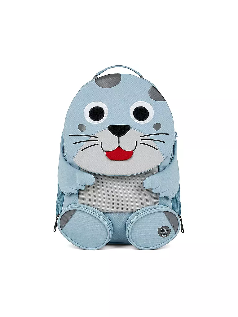 AFFENZAHN | Mochila infantil Grandes Amigos - Foca | hellblau