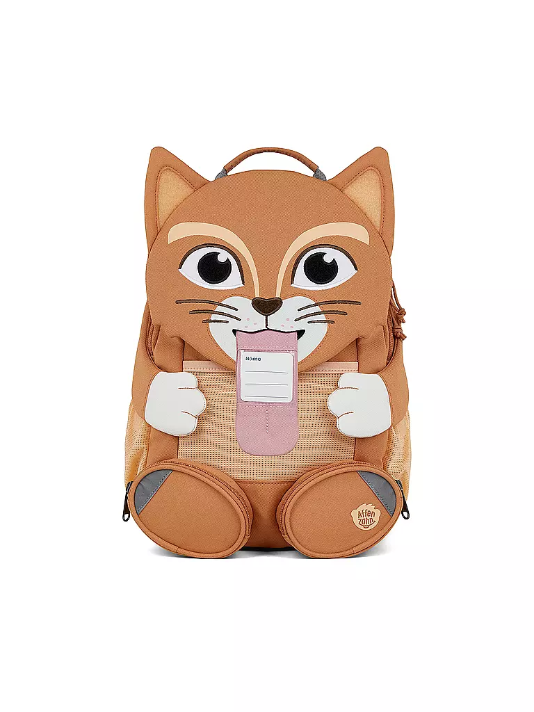 AFFENZAHN | Mochila infantil Grandes Amigos - Gato | braun