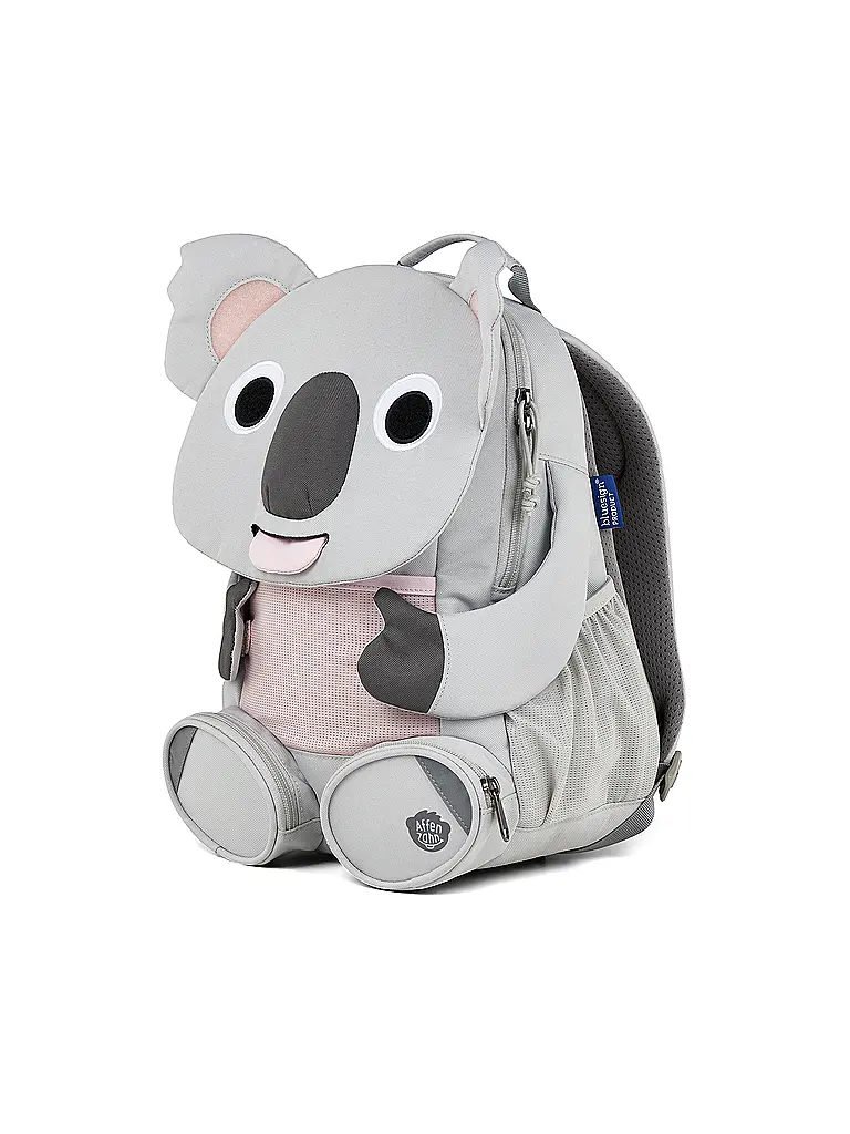 AFFENZAHN | Mochila infantil Grandes Amigos - Koala | Gris