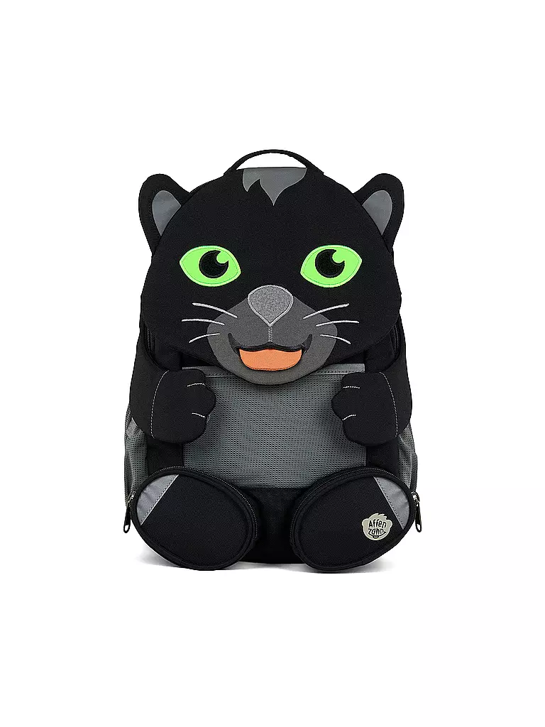 AFFENZAHN | Mochila infantil Grandes Amigos - Pantera | schwarz