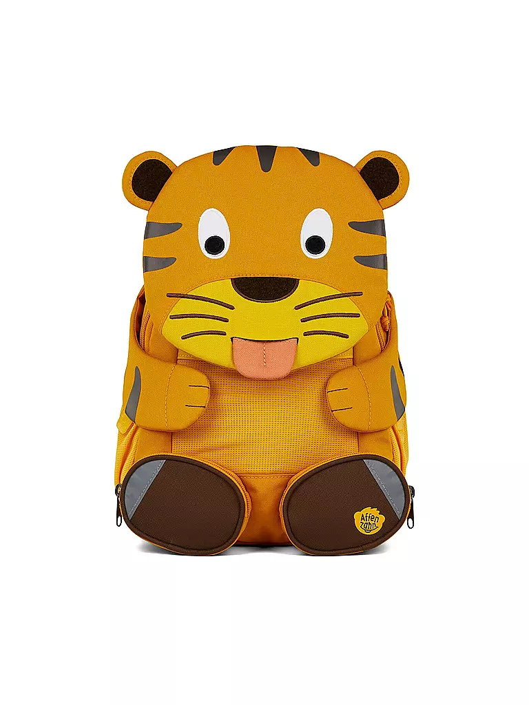 AFFENZAHN | Mochila Infantil Grandes Amigos - Tigre | Amarillo