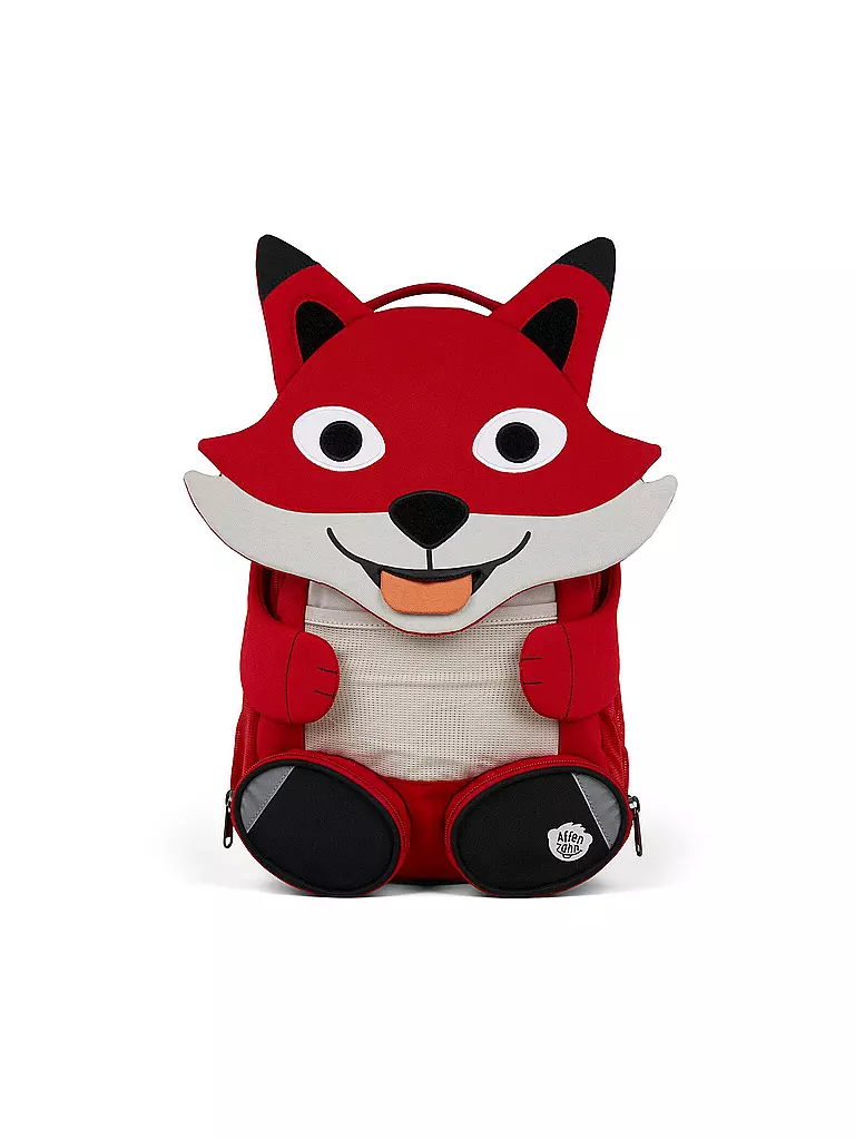 AFFENZAHN | Mochila infantil Grandes Amigos - Zorro | Rojo