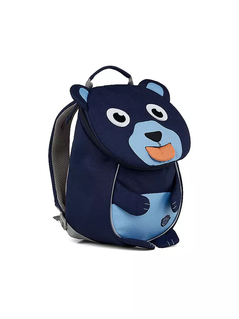 AFFENZAHN | Mochila infantil Kleine Freunde - Oso | dunkelblau