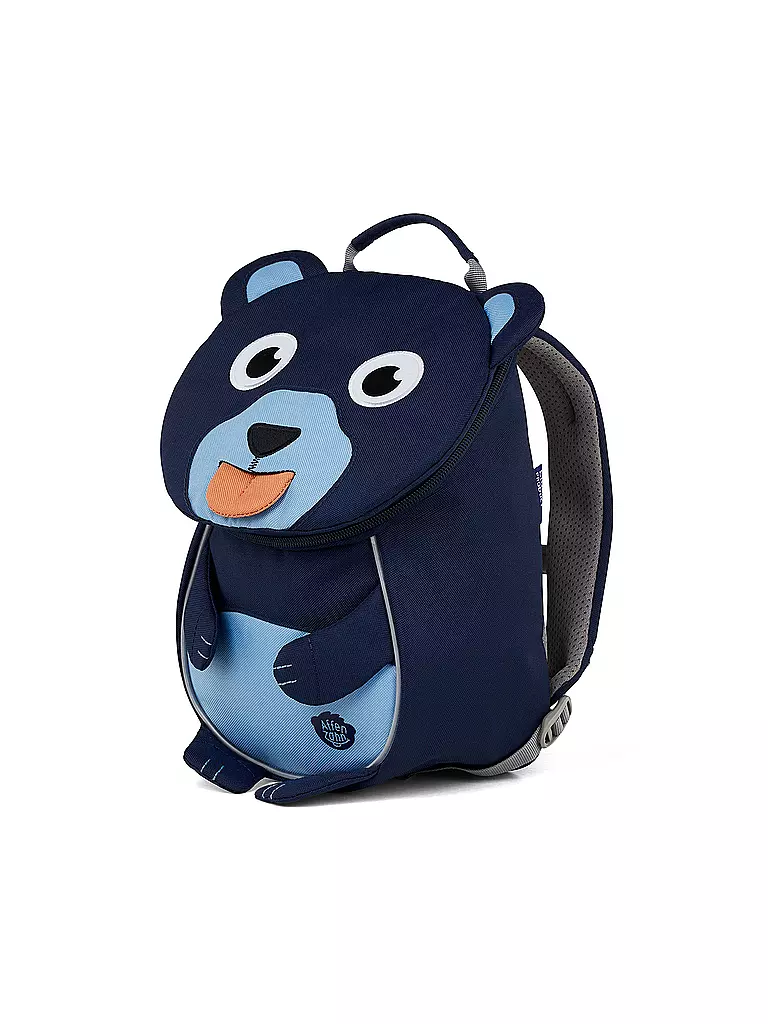 AFFENZAHN | Mochila infantil Kleine Freunde - Oso | dunkelblau