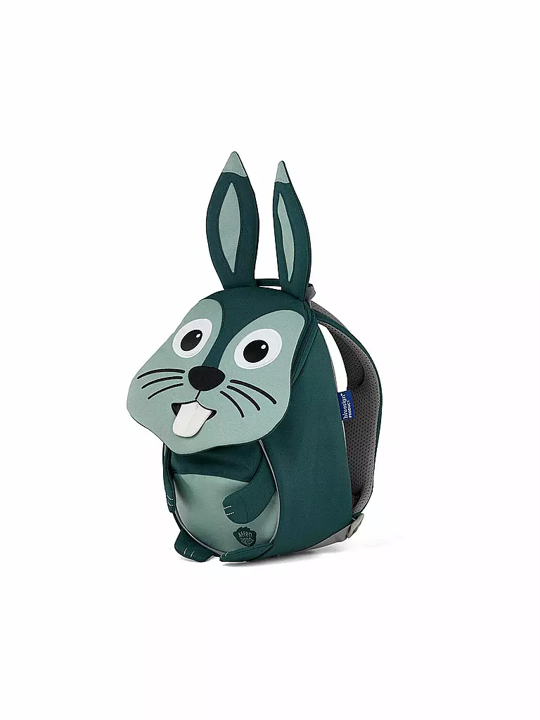 AFFENZAHN | Mochila infantil Pequeños Amigos - Conejo | grau