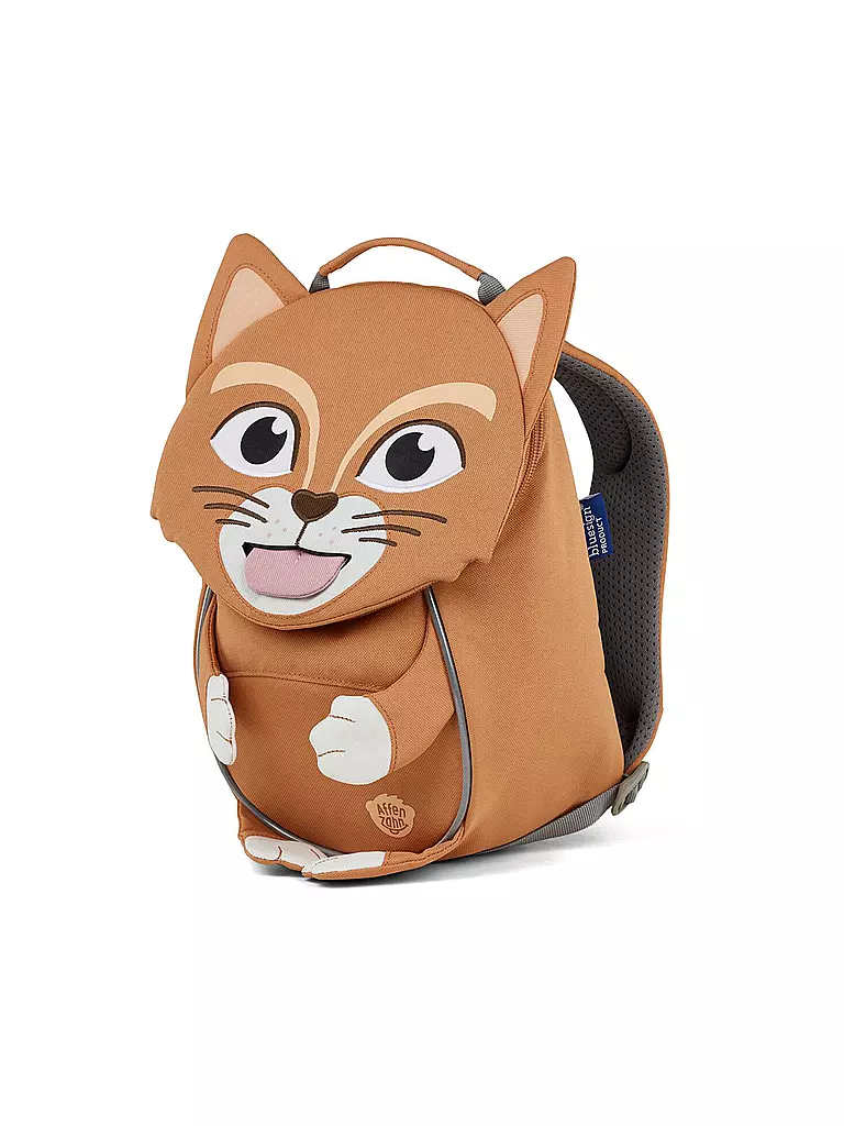 AFFENZAHN | Mochila infantil Pequeños Amigos - Gato | braun
