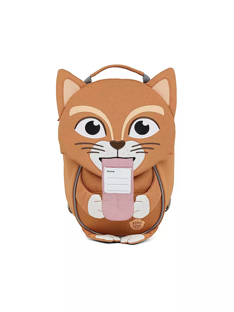 AFFENZAHN | Mochila infantil Pequeños Amigos - Gato | braun