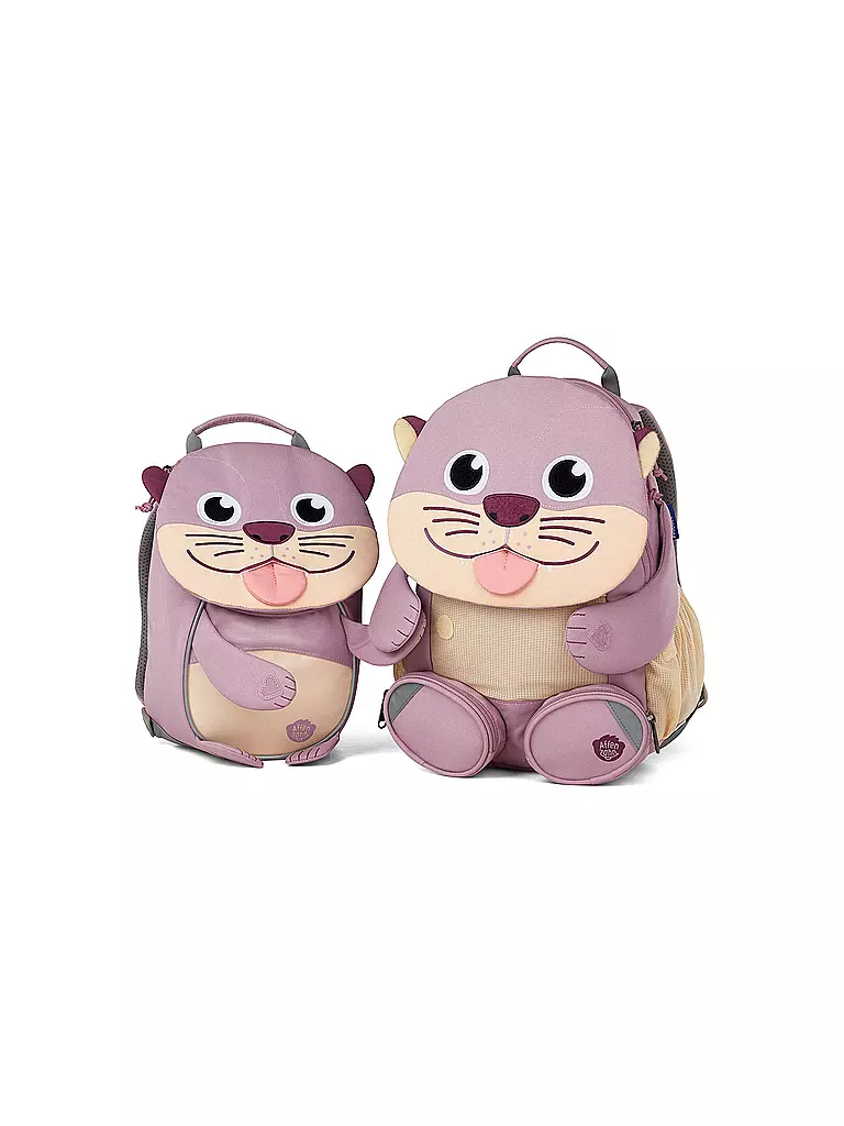 AFFENZAHN | Mochila infantil Pequeños Amigos - Nutria | 