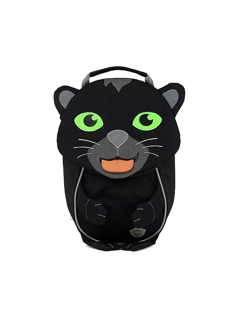 AFFENZAHN | Mochila infantil Pequeños Amigos - Pantera | Negro