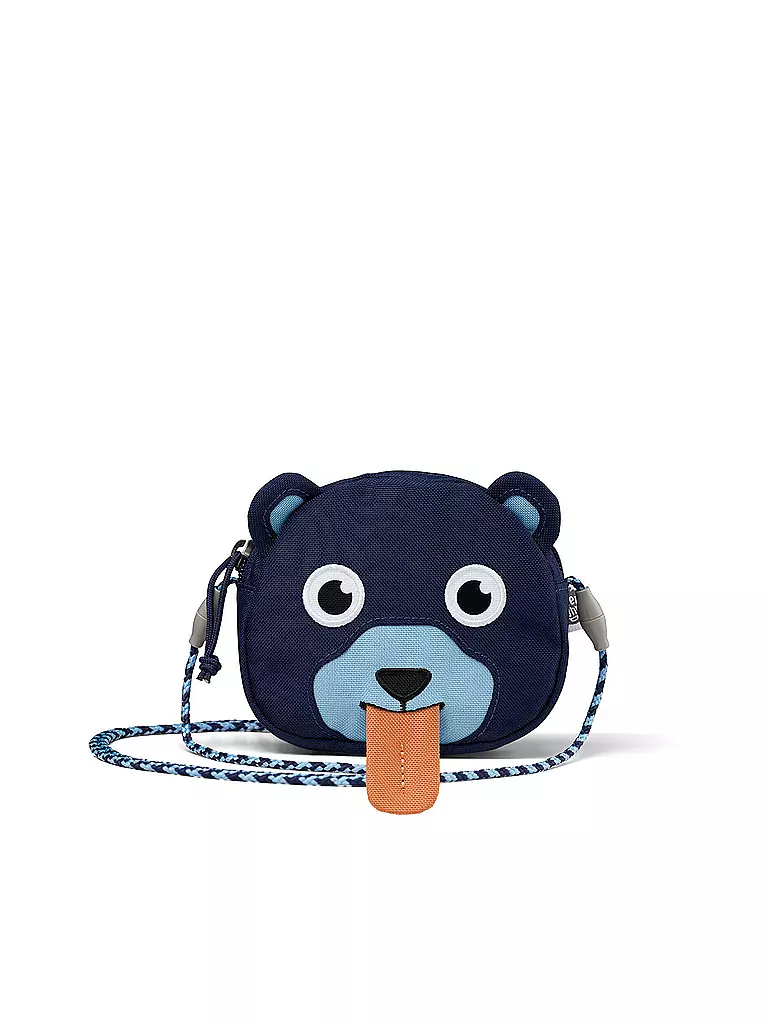 AFFENZAHN | Monedero infantil OSO | Azul oscuro