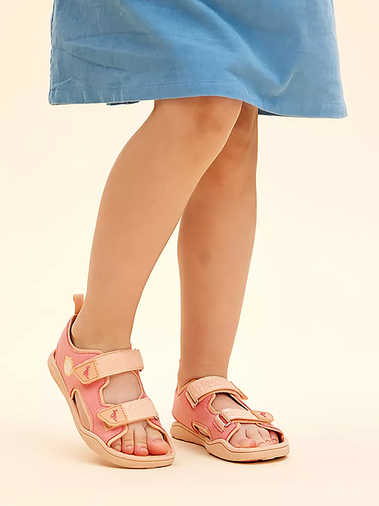 AFFENZAHN | Sandalias AIRY Flamingo para niños | Rosa