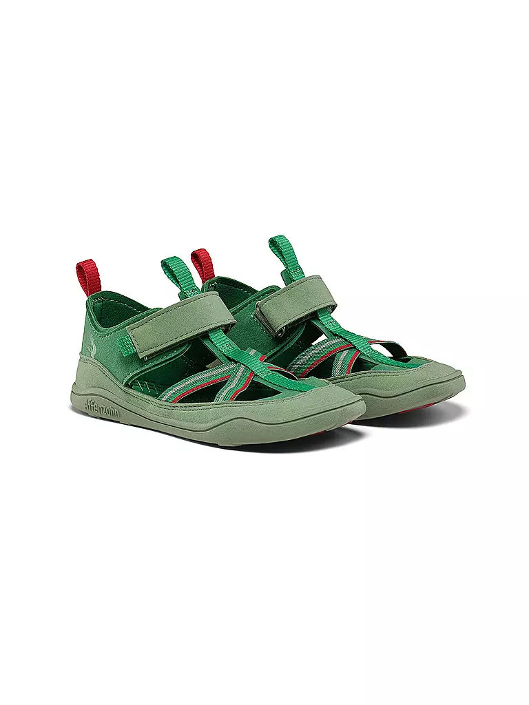 AFFENZAHN | Sandalias infantiles BREEZY FROSCH | grün