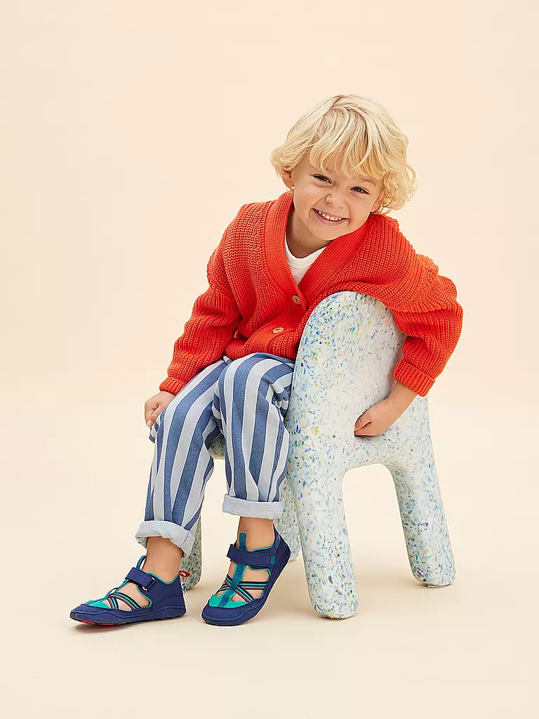 AFFENZAHN | Sandalias infantiles BREEZY OCTOPUS | Azul oscuro
