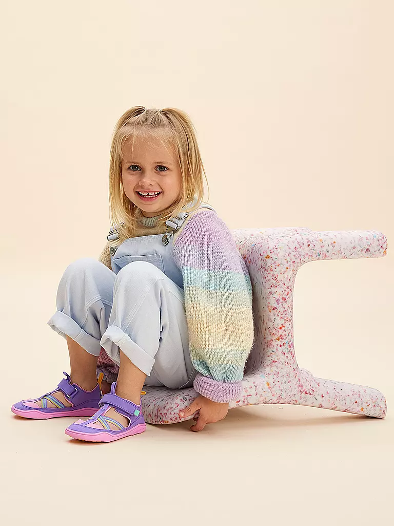 AFFENZAHN | Sandalias para niños BREEZY TUKAN | Lila
