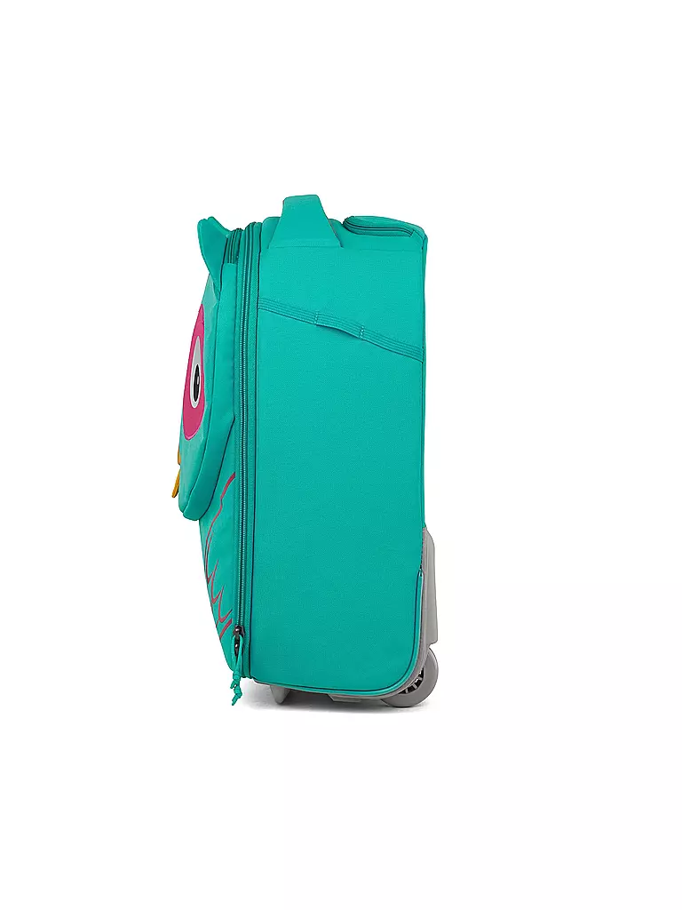 AFFENZAHN | Trolley infantil "Amigo de viaje - Eluise la lechuza" | türkis