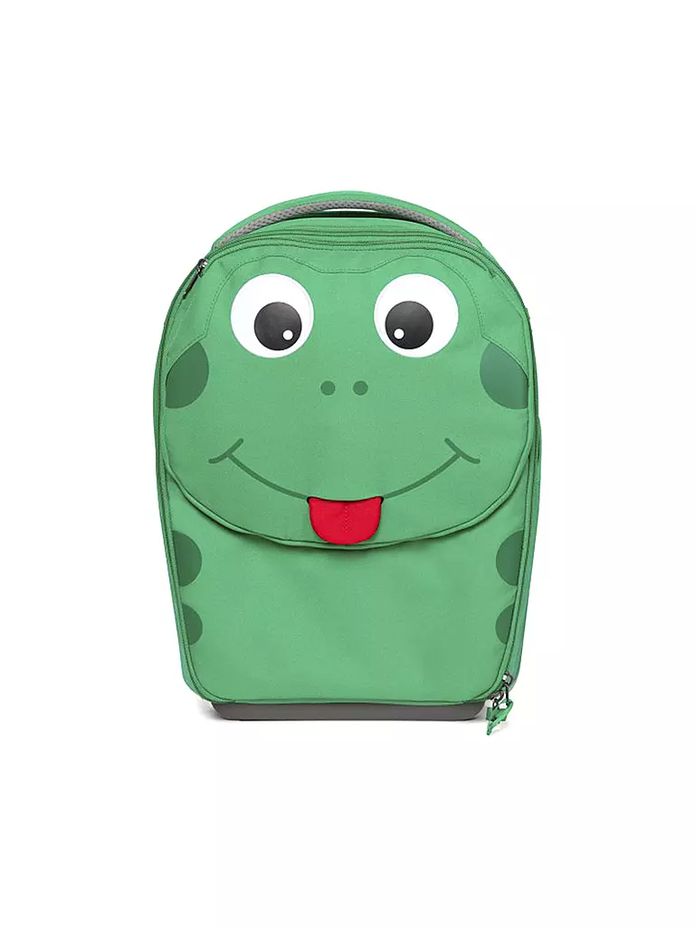 AFFENZAHN | Trolley infantil "Finn Frosch" | grün