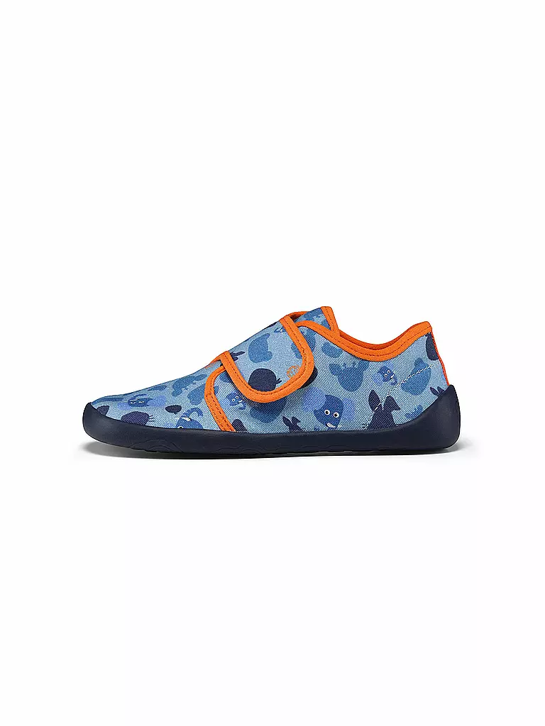 AFFENZAHN | Zapatillas de estar por casa para niños MOVY ELEFANT | Azul
