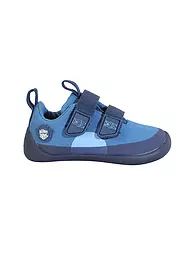 AFFENZAHN | Zapatillas deportivas descalzas para niños COTTON LUCKY Bär | Azul