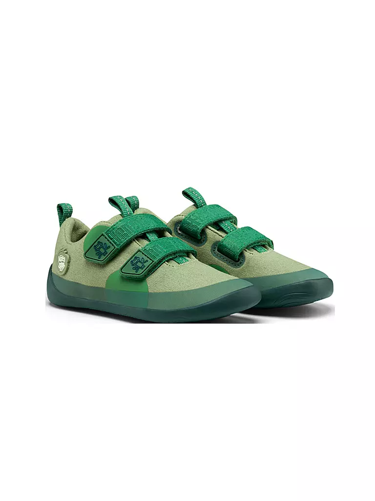 AFFENZAHN | Zapatillas deportivas descalzas para niños COTTON LUCKY Frosch | Verde