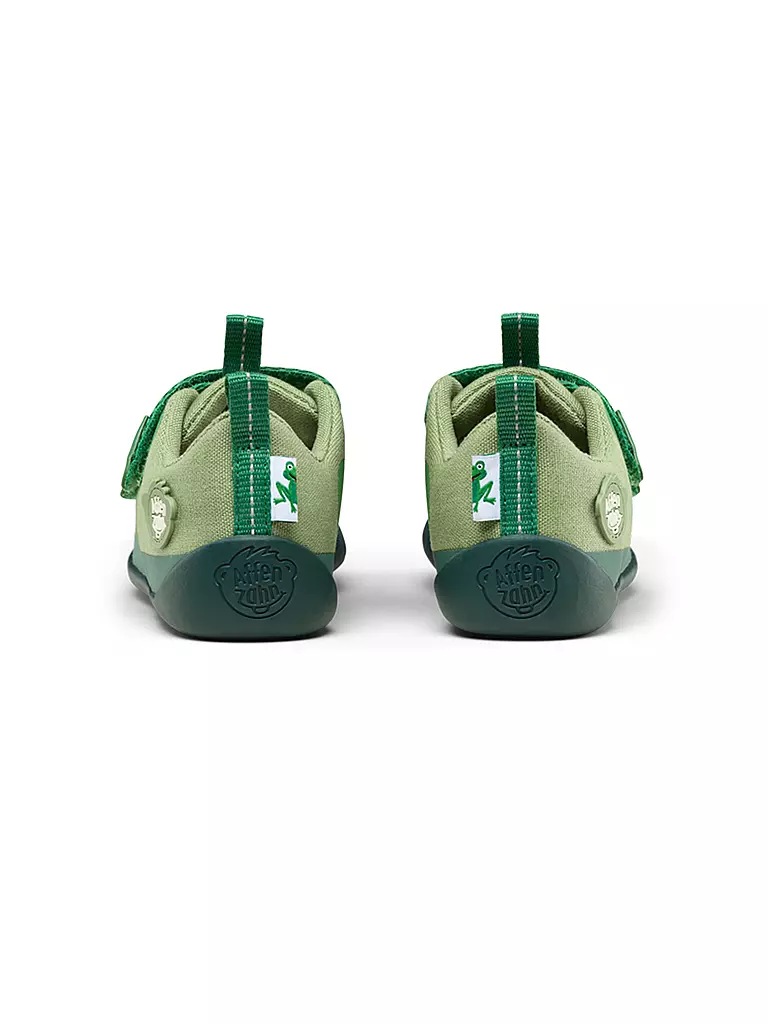 AFFENZAHN | Zapatillas deportivas descalzas para niños COTTON LUCKY Frosch | 