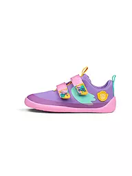 AFFENZAHN | Zapatillas deportivas descalzas para niños COTTON LUCKY Vogel | Lila