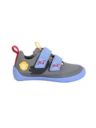 AFFENZAHN | Zapatillas deportivas descalzas para niños COTTON LUCKY Bär | Gris