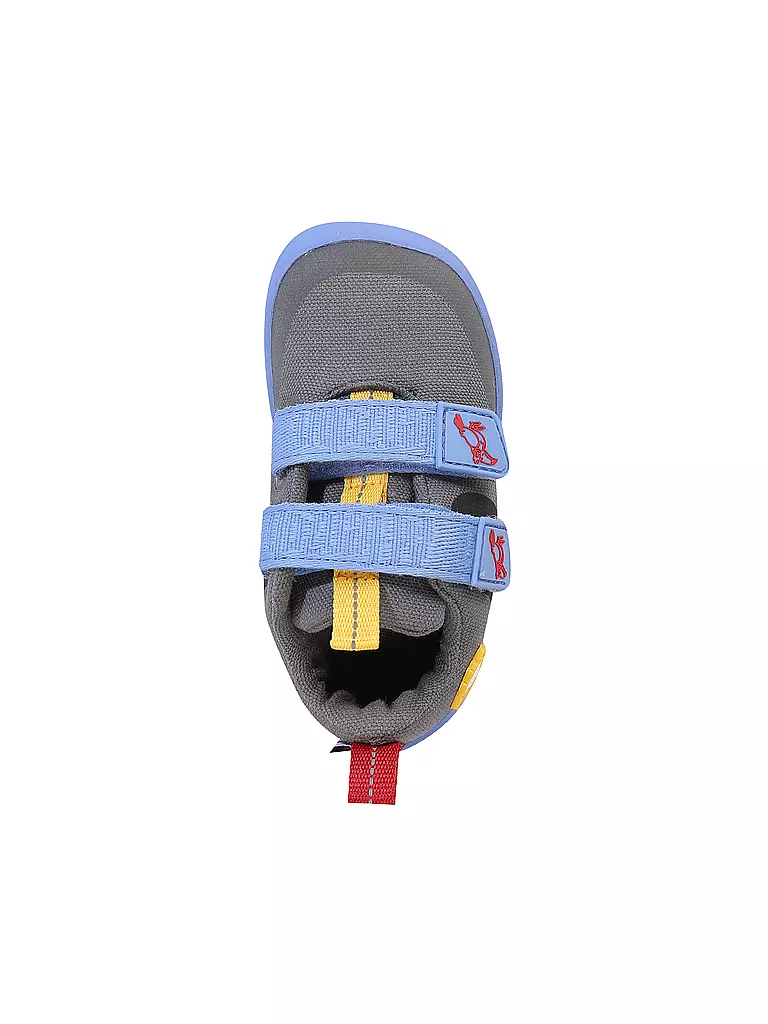 AFFENZAHN | Zapatillas deportivas descalzas para niños COTTON LUCKY Tukan | Gris