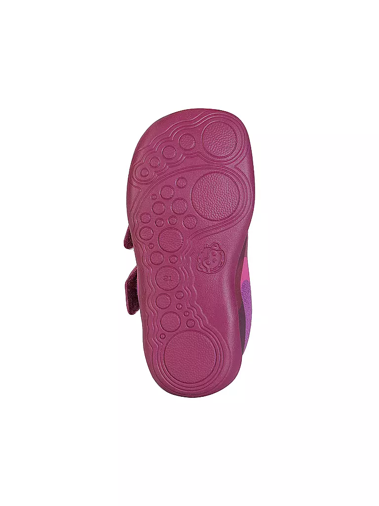 AFFENZAHN | Zapatillas deportivas descalzas para niños COTTON LUCKY Vogel | beere