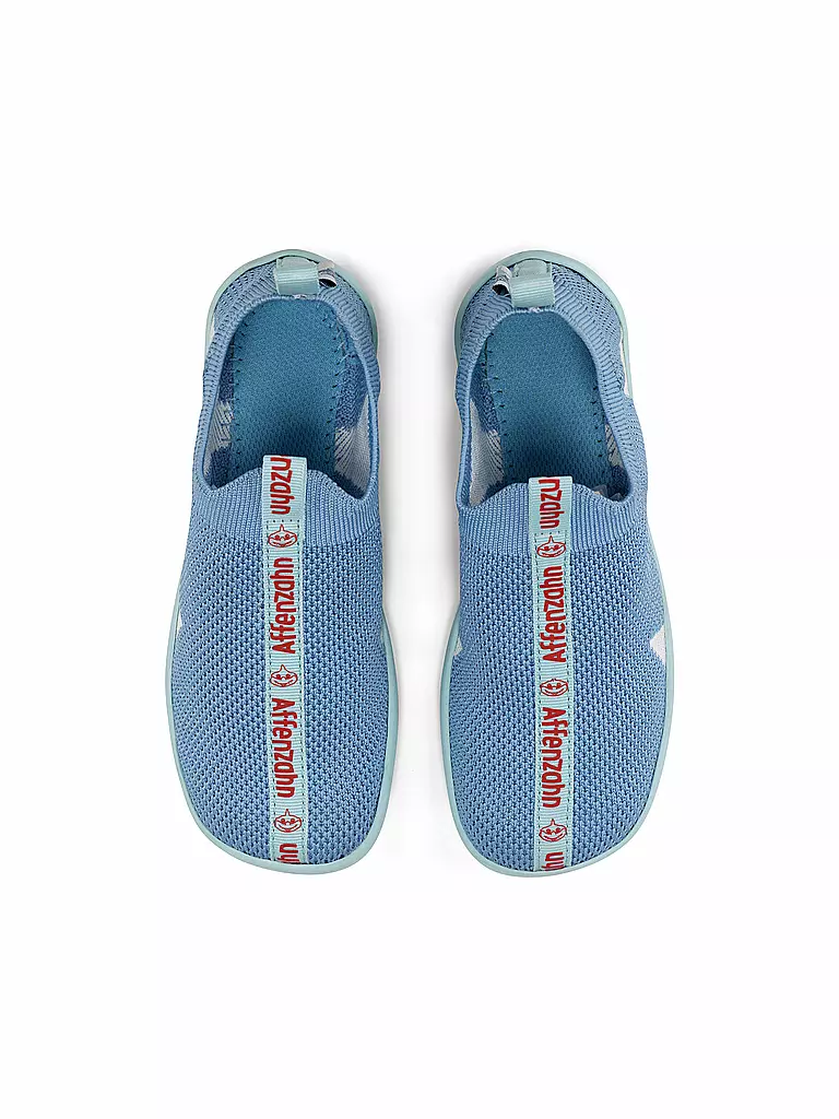 AFFENZAHN | Zapatos descalzos para niños - Zapatillas KNIT HAPPY Flinky Hai | 