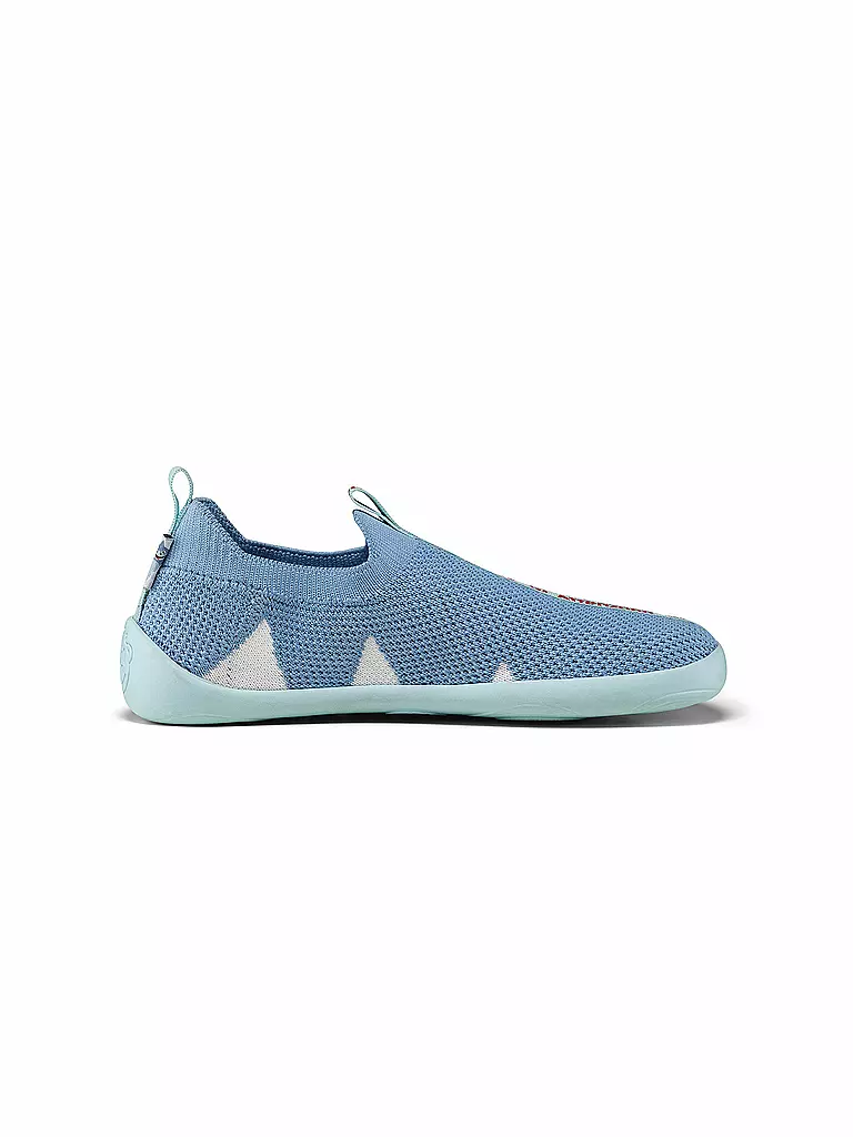 AFFENZAHN | Zapatos descalzos para niños - Zapatillas KNIT HAPPY Flinky Hai | 