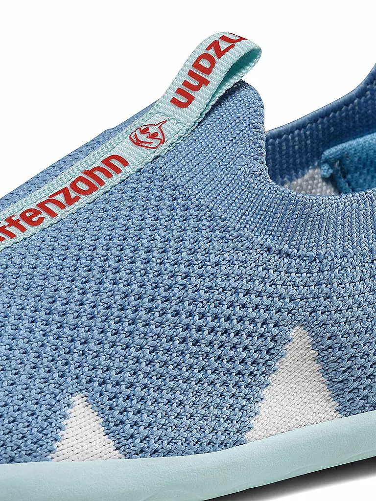 AFFENZAHN | Zapatos descalzos para niños - Zapatillas KNIT HAPPY Flinky Hai | 