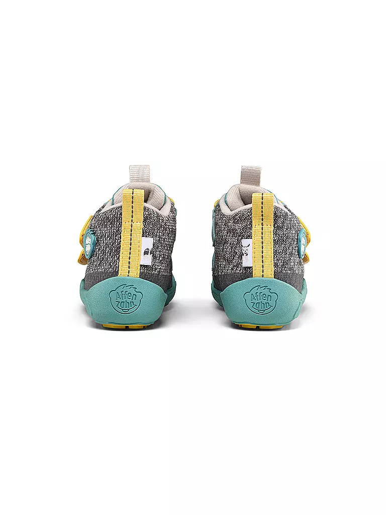 AFFENZAHN | Zapatos descalzos para niños - Zapatos de transición KNIT HAPPY Rhino | 
