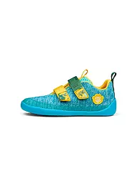 AFFENZAHN | Zapatos descalzos para niños KNIT HAPPY Hai | Turquesa