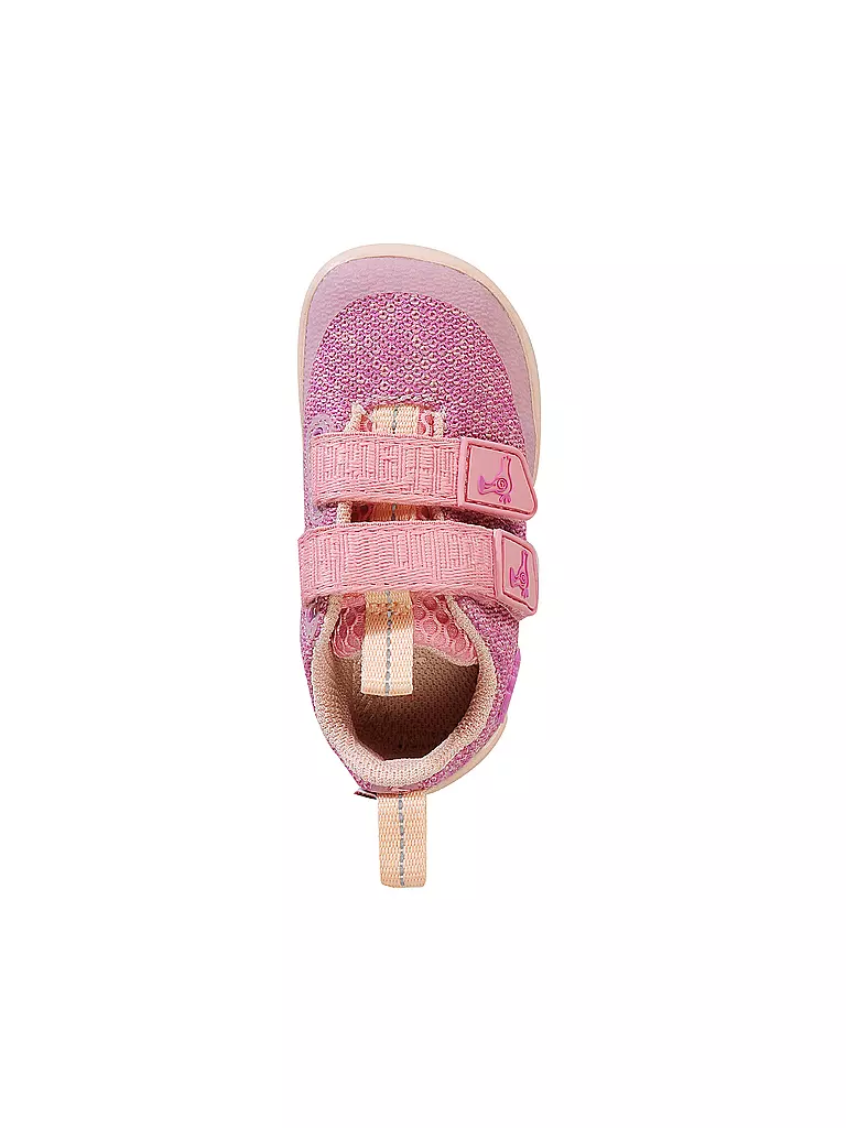 AFFENZAHN | Zapatos descalzos para niños KNIT HAPPY Flamingo | Rosa