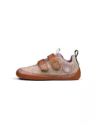 AFFENZAHN | Zapatos descalzos para niños KNIT HAPPY Katze | Beige
