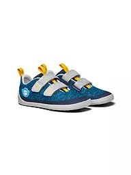 AFFENZAHN | Zapatos descalzos para niños KNIT HAPPY Hai | Azul