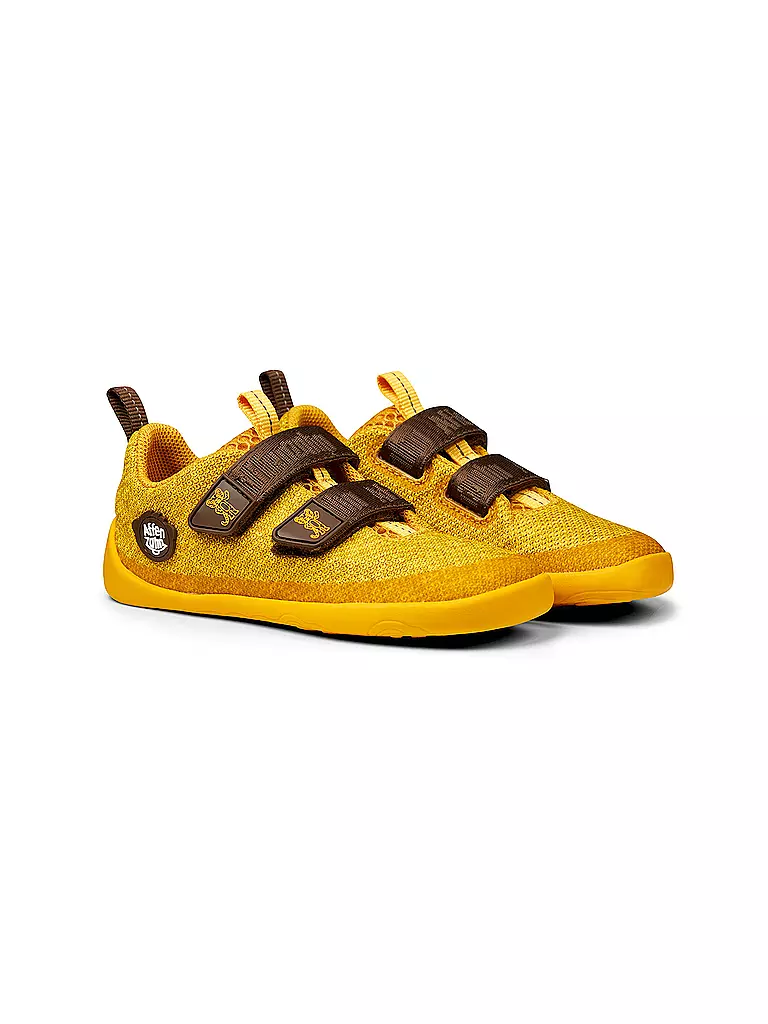 AFFENZAHN | Zapatos descalzos para niños KNIT HAPPY Tiger | 
