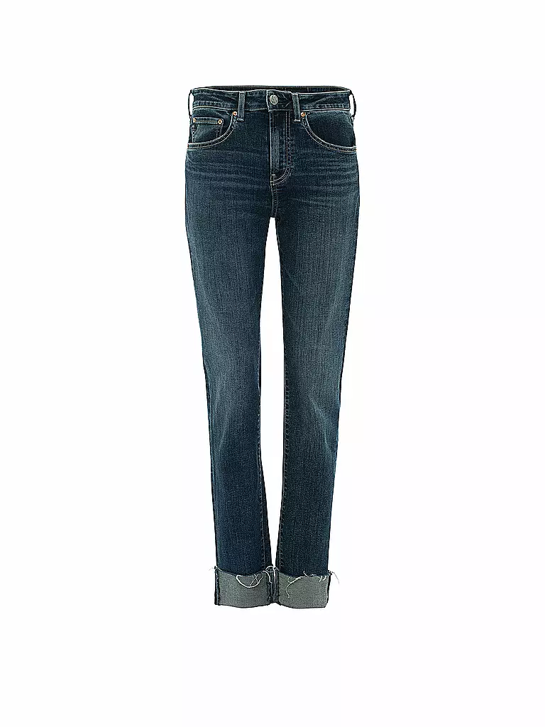 AG | Jeans Relaxed Slim Fit GIRLFRIEND | Azul oscuro