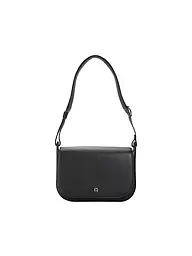 AIGNER | Bolso de cuero - Bolso bandolera PURA Medium | Negro