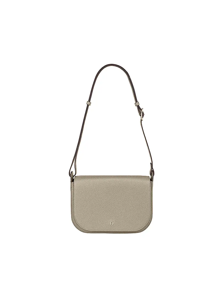 AIGNER | Bolso de cuero - Bolso bandolera PURA Medium | Beige