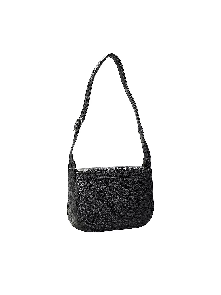 AIGNER | Bolso de cuero - Bolso bandolera PURA Medium | Negro