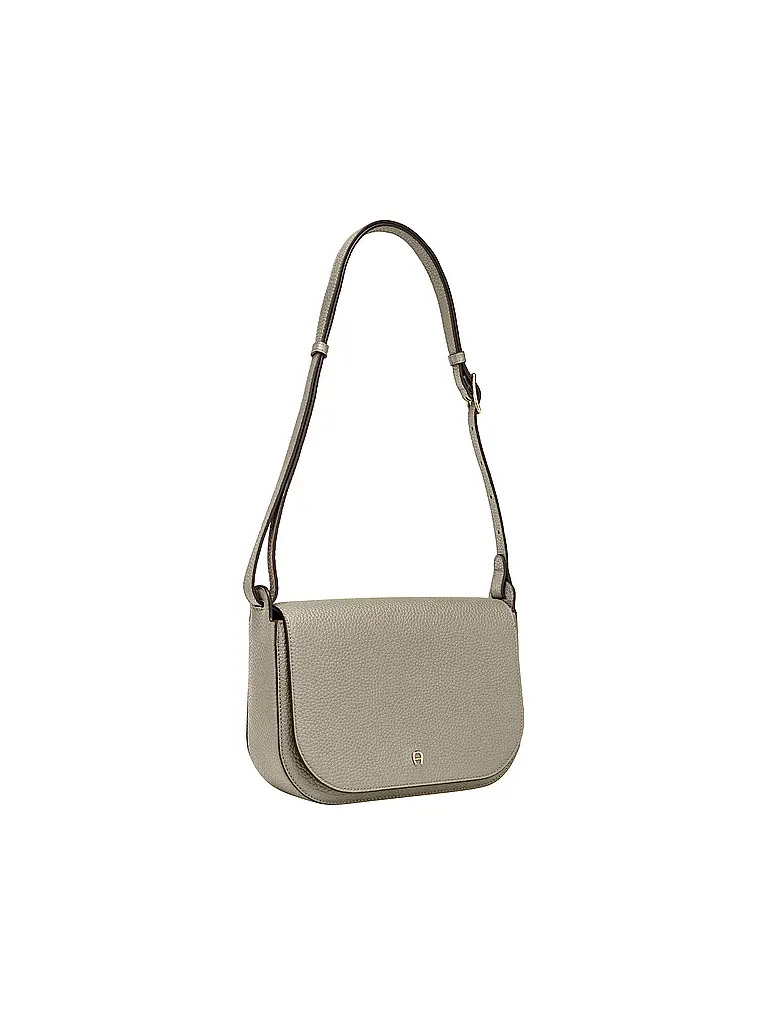 AIGNER | Bolso de cuero - Bolso bandolera PURA Medium | Beige
